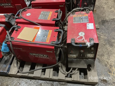 Quantity of (3) Lincoln Flextec 450 Electric Welder