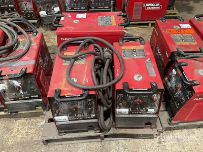 Quantity of Lincoln Flextec (2) 450, (1) 650 Electric Welder