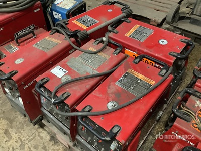 Lincoln (4) Flextec 450, (1) Powerwave S350 Electric Welder