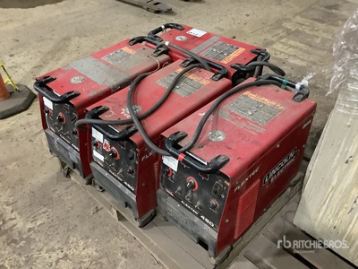 Quantity of (4) Lincoln Flextec 450 Electric Welder