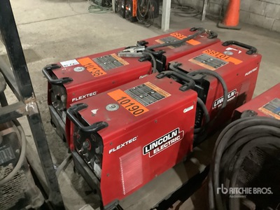 Quantity of (4) Lincoln Flextec 450 Electric Welder