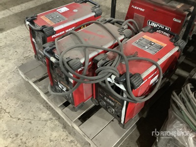 Quantity of (3) Lincoln Power Wave S350 Electric Welder