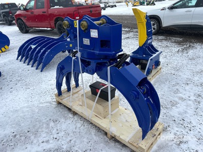 2025 Elephant EPSR60-N 55 in Excavator Grapple - Fits 5-9 Ton (Unused)