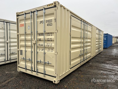 2024 40 ft High Cube Multi-Door Contenedor de almacenamiento