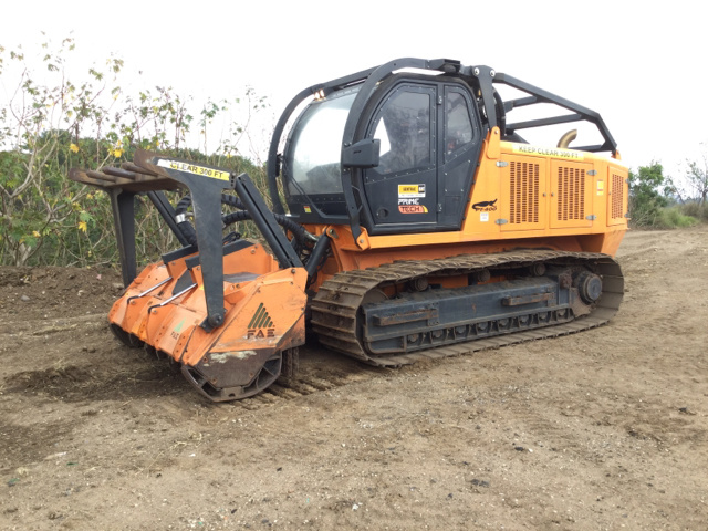 2013 FAE PT-400 Crawler Mulching Machine