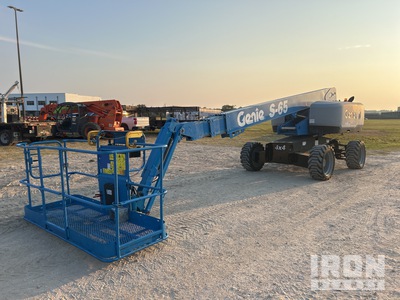 2018 Genie S-65 4WD Diesel Telescopic Boom Lift