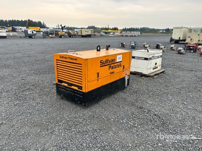 2011 Sullivan D185 Skid-Mounted Air Compressor