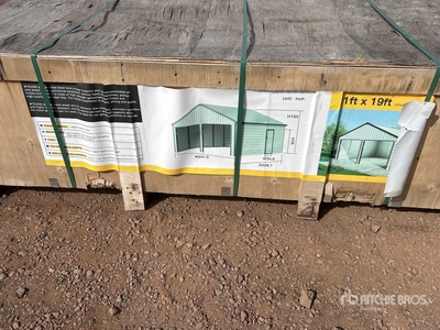 Metal Garage Shed (Unused)