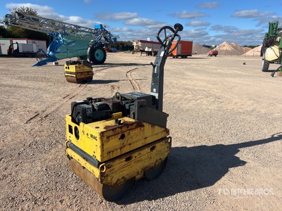 2017 Bomag BW65H Compacteur A Guidage Manuel Walk Behind Roller