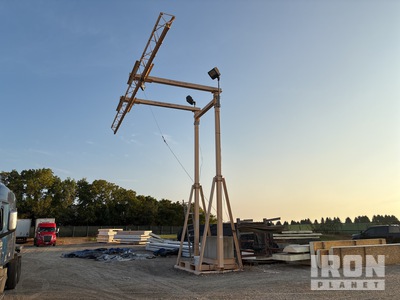 Fall Protection Systems, Inc Possum Portable ridge rail fall arrest system