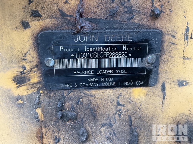 RETROEXCAVADORA 2015 JOHN DEERE 310SL