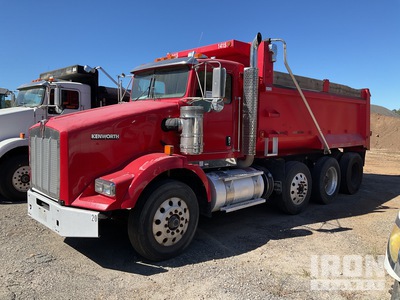 2013 Kenworth T800 8x4 Tri/A Dump Truck (Inoperable)
