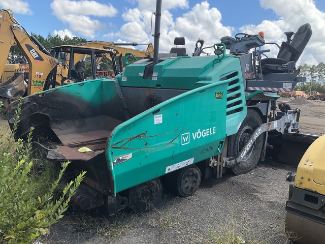 2017 Vogele Super 1703-3i Wheel Asphalt Paver (Inoperable) 2017 Vogele Super 1703-3i Wheel Asphalt Paver (Inoperable)