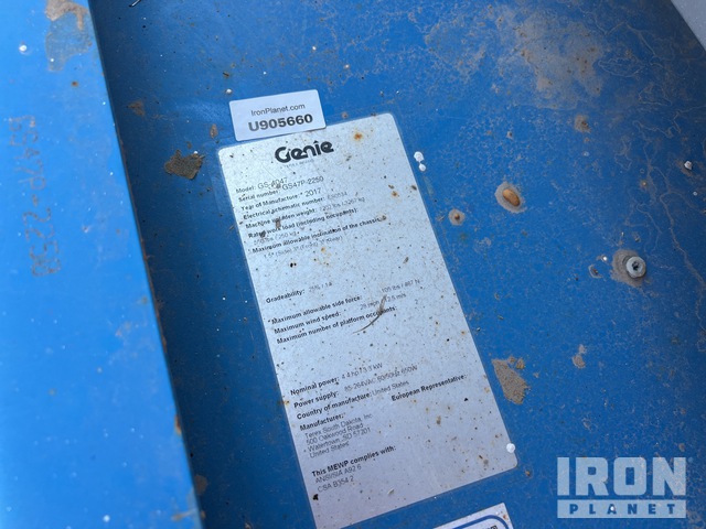 ELEVADOR TIJERA 2018 GENIE GS4047