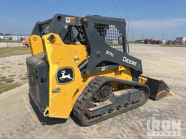 MINI CARGADOR SOBRE ORUGAS 2022 JOHN DEERE 317G