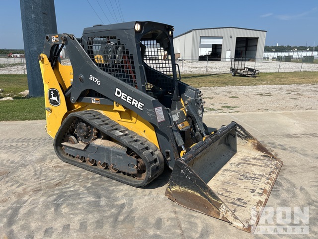 MINI CARGADOR SOBRE ORUGAS 2022 JOHN DEERE 317G