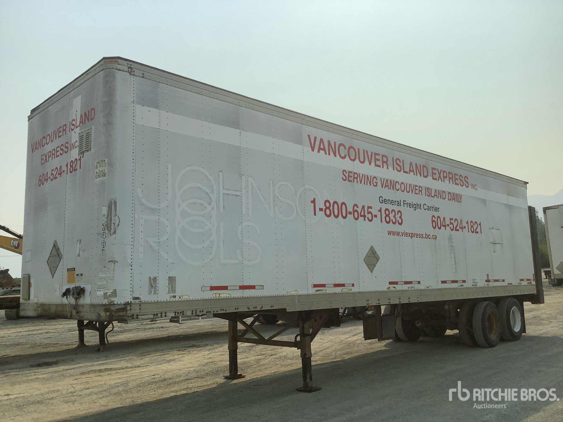 1996 Fruehauf Van Trailer