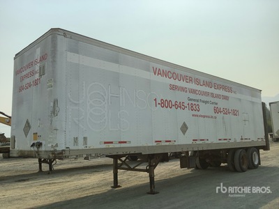 1996 Fruehauf Van Trailer