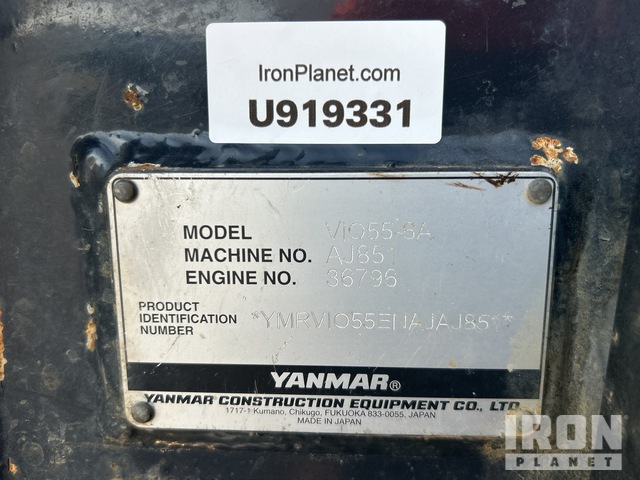 EXCAVADORA 2022 YANMAR VIO556A