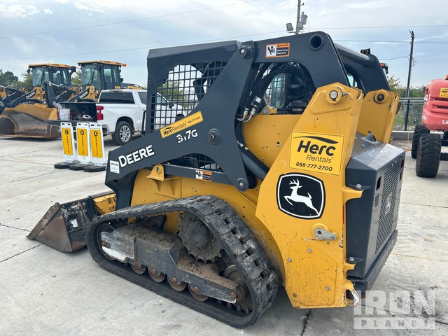 MINI CARGADOR SOBRE ORUGAS 2021 JOHN DEERE 317G