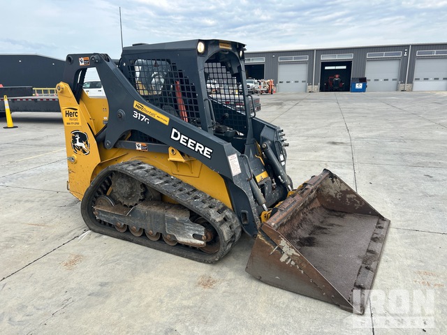 MINI CARGADOR SOBRE ORUGAS 2021 JOHN DEERE 317G