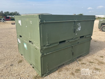 (2) Garrett Container Systems 864093-2 Storage Containers
