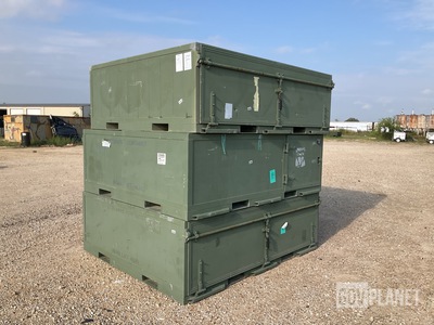 (3) Assorted Garrett Container Systems Storage Containers