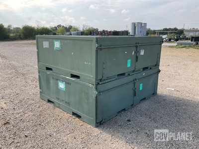 (2) Garrett Container Systems 864093-2 Storage Containers