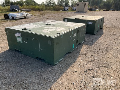 (2) Garrett Container Systems 864093-2 Storage Containers