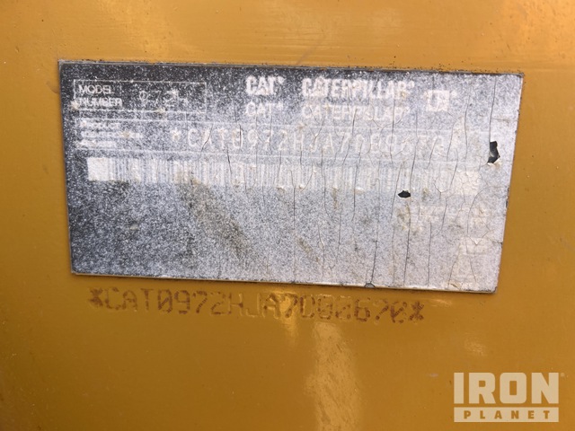 CARGADOR FRONTAL 2008 CATERPILLAR 972H