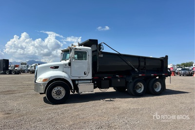 2007 Peterbilt 340 6x4 Autocarro ribaltabile 2 assi