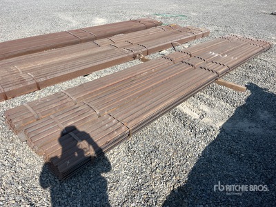 Quantity of (3) Bundles of 2 x 2 x 3/16 Angle Iron (Unused)