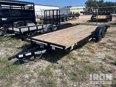 2024Top Hat CH18X83-7E-R 18 ft T/A Flatbed Trailer (Unused)