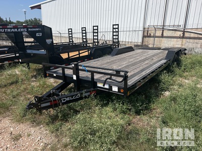 2023 Delco C724A72ESMK Equipment Trailer (Unused)