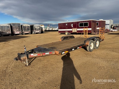 2000 Trailtec L270 18 ft T/A Equipment Trailer