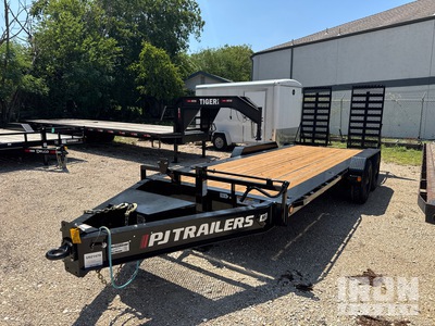 2024 PJ H5202 20 ft T/A Equipment Trailer