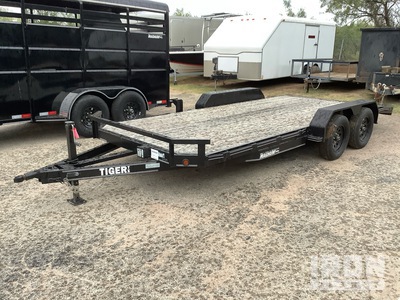 2024 Tigertx BCR1823 18 ft T/A Equipment Trailer (Unused)