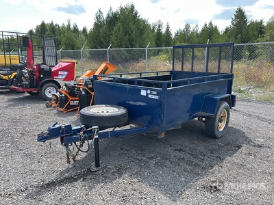 2017 Miska 8 ft S/A Utility Trailer
