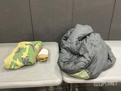 (27) Stuff Sacks, (5) Bivy Covers, (6) Sleeping Bags & Assorted Items