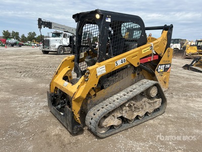 2015 Cat 259D Two-Speed Chargeuse sur rails compacte