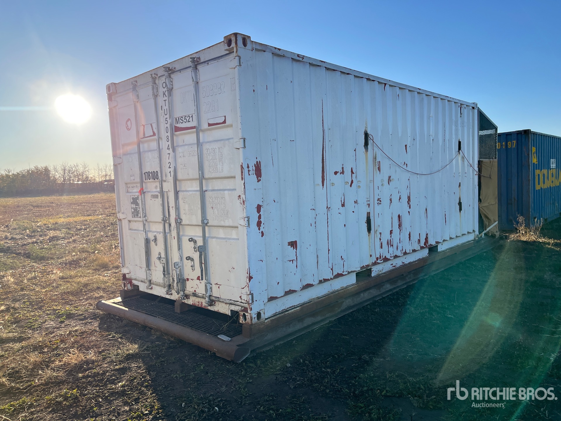 2005 20 ft Standard Skid mounted Storage Container