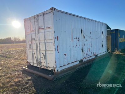 2005 20 ft Standard Skid mounted Lagercontainer
