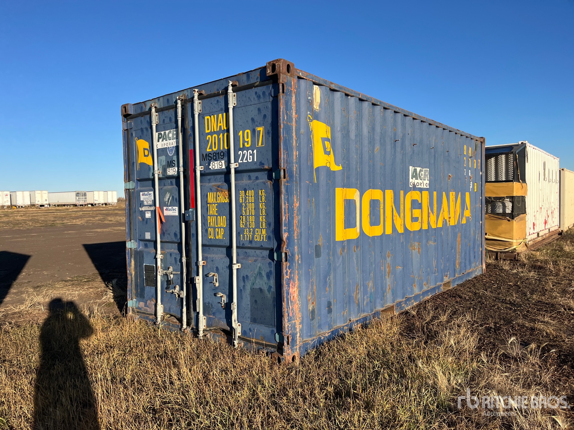 2000 20 ft Standard Storage Container