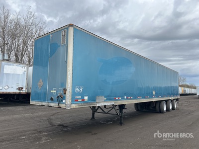 2008 Manac 53 ft x 102 in Tri/A Remolque de furgoneta