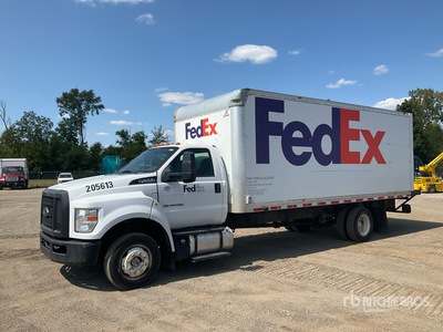 2016 Ford F-650 4x2 Van Truck (Inoperable)