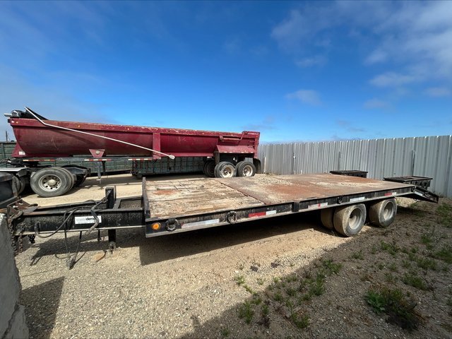 1994 Trail King TK20 24 ft T/A Equipment Trailer 1994 Trail King TK20 24 ft T/A Equipment Trailer