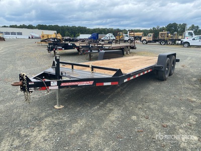 2022 Bwise 18 ft T/A Equipment Trailer
