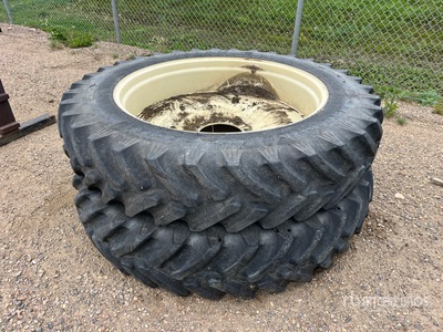 Quantity of (2) Titan 380/90R46 Tires