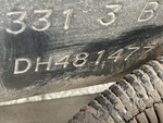 Frame Stamp Serial Number/VIN Photo