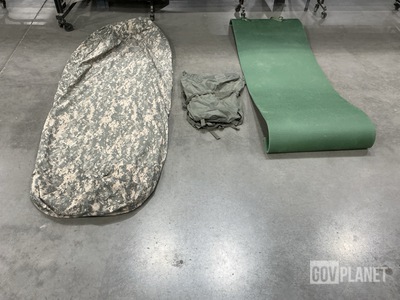 (64) Stuff Sacks, (11) Bivy Covers & (8) Sleeping Mats